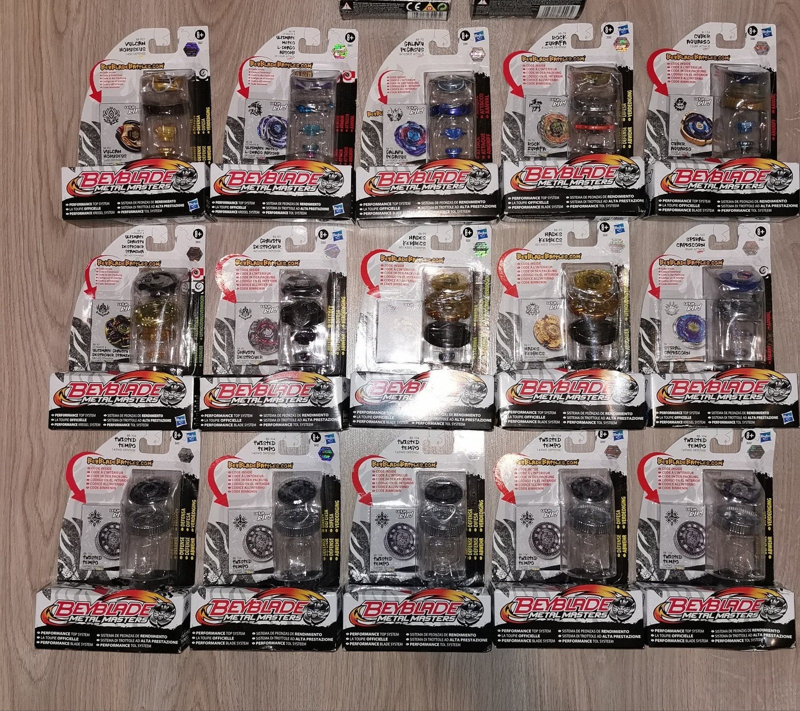 Beyblade Metal Masters - inclusief zeldzame beyblades!, Ophalen of Verzenden