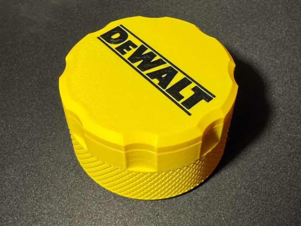 3D Geprinte DeWalt Schroeven Box - Geel, Ophalen of Verzenden, Nieuw