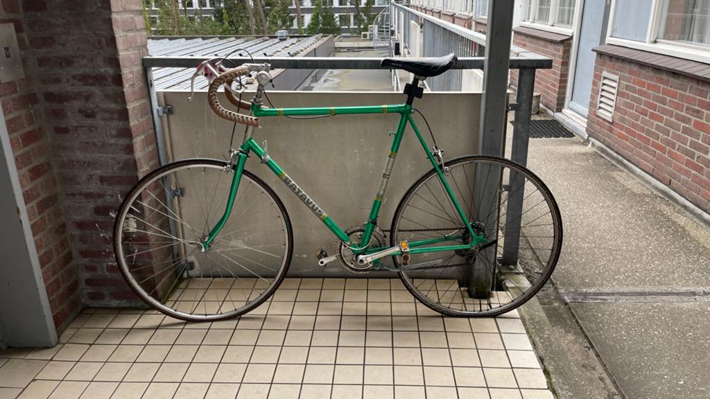 Vintage Batavus racefiets, Fietsen en Brommers, Fietsen | Oldtimers, 55 tot 59 cm, Ophalen