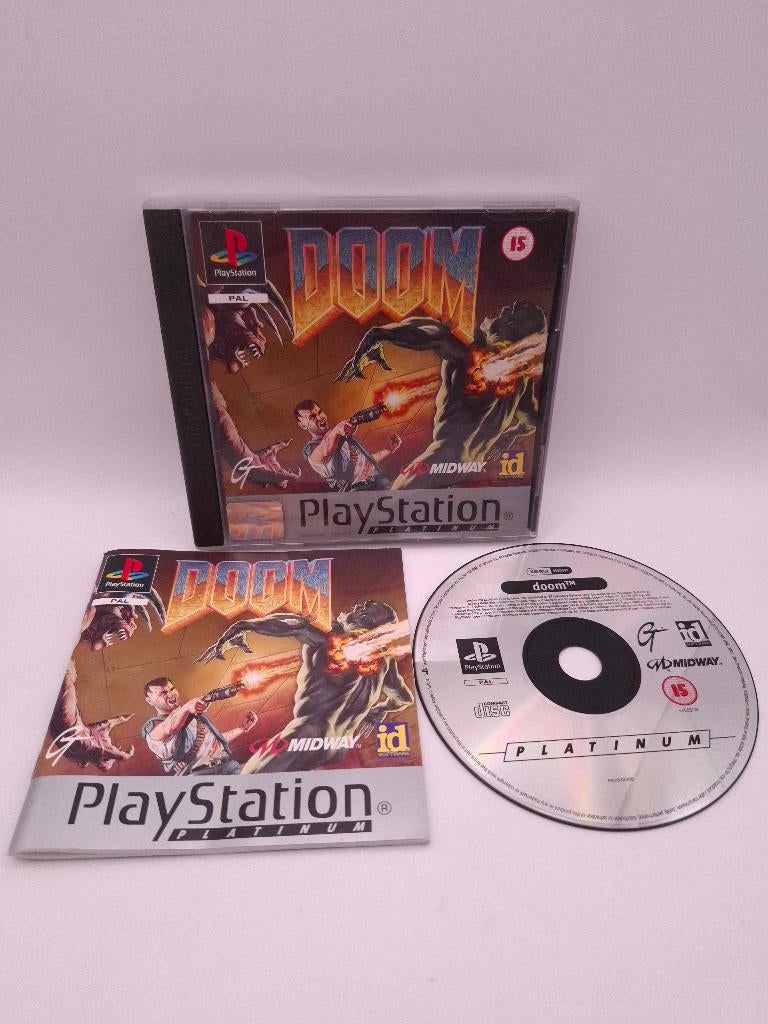 Doom ps1, Shooter, 1 speler, Ophalen of Verzenden, Zo goed als nieuw