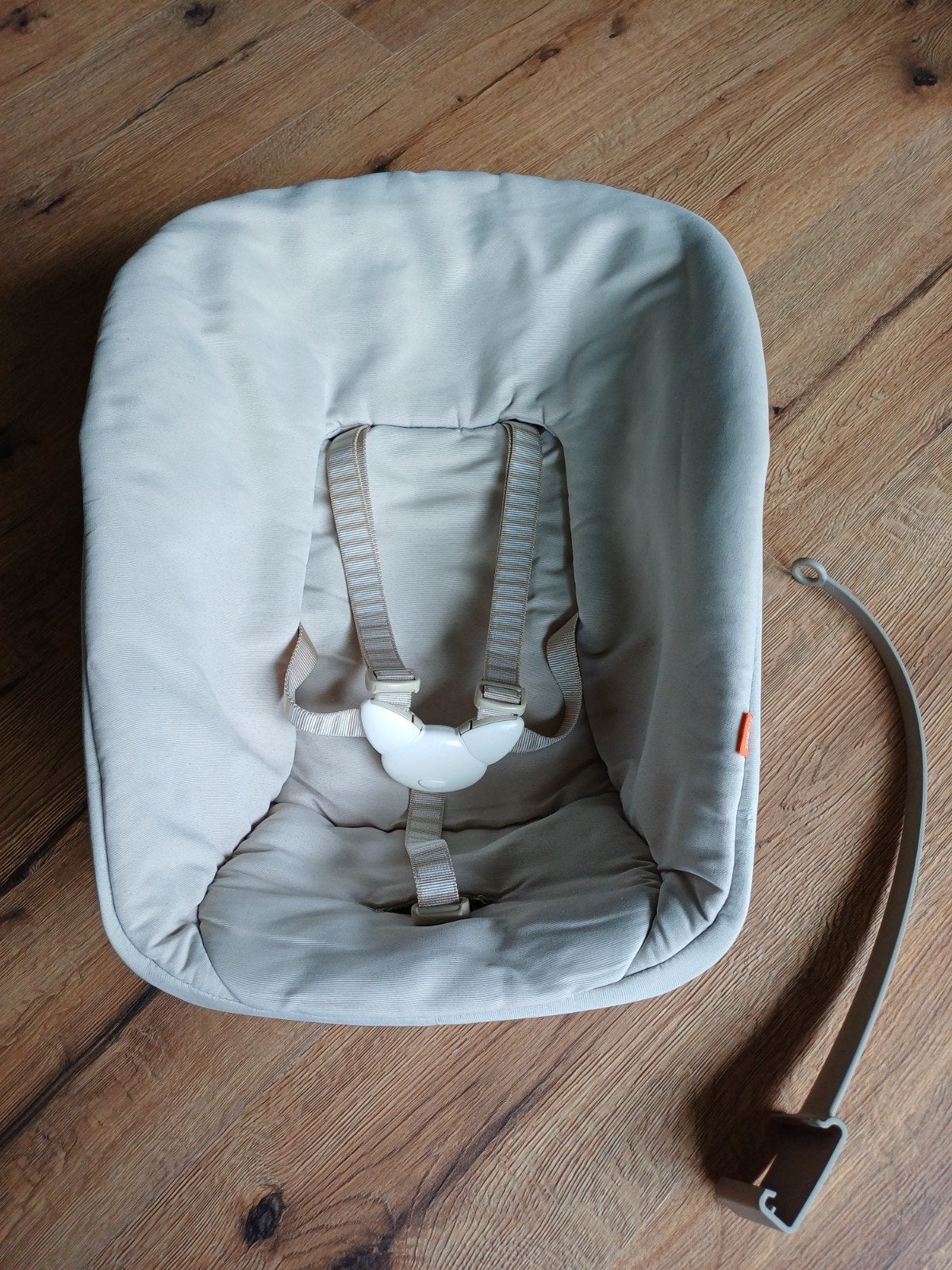 Stokke Tripp Trapp newbornset beige, Ophalen, Zo goed als nieuw, Meegroeistoel