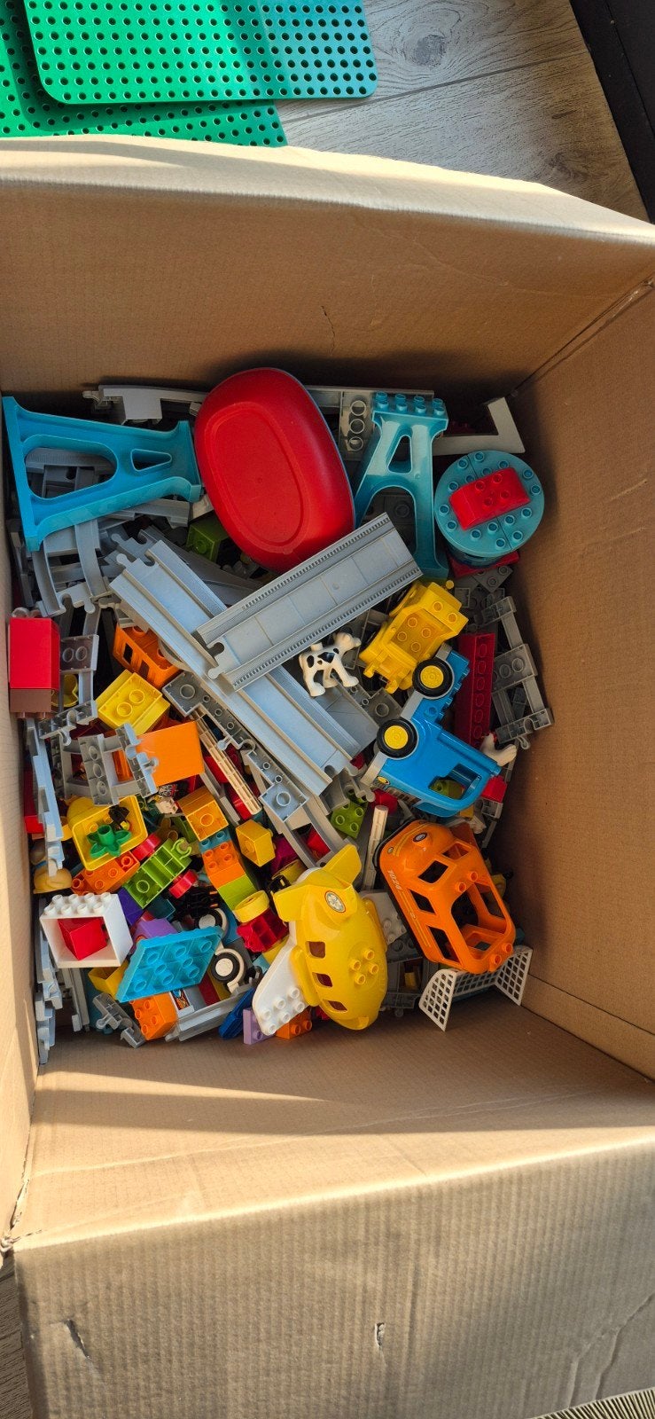 Grote doos vol LEGO Duplo!!!, Kinderen en Baby's, Ophalen, Gebruikt, Duplo, Losse stenen