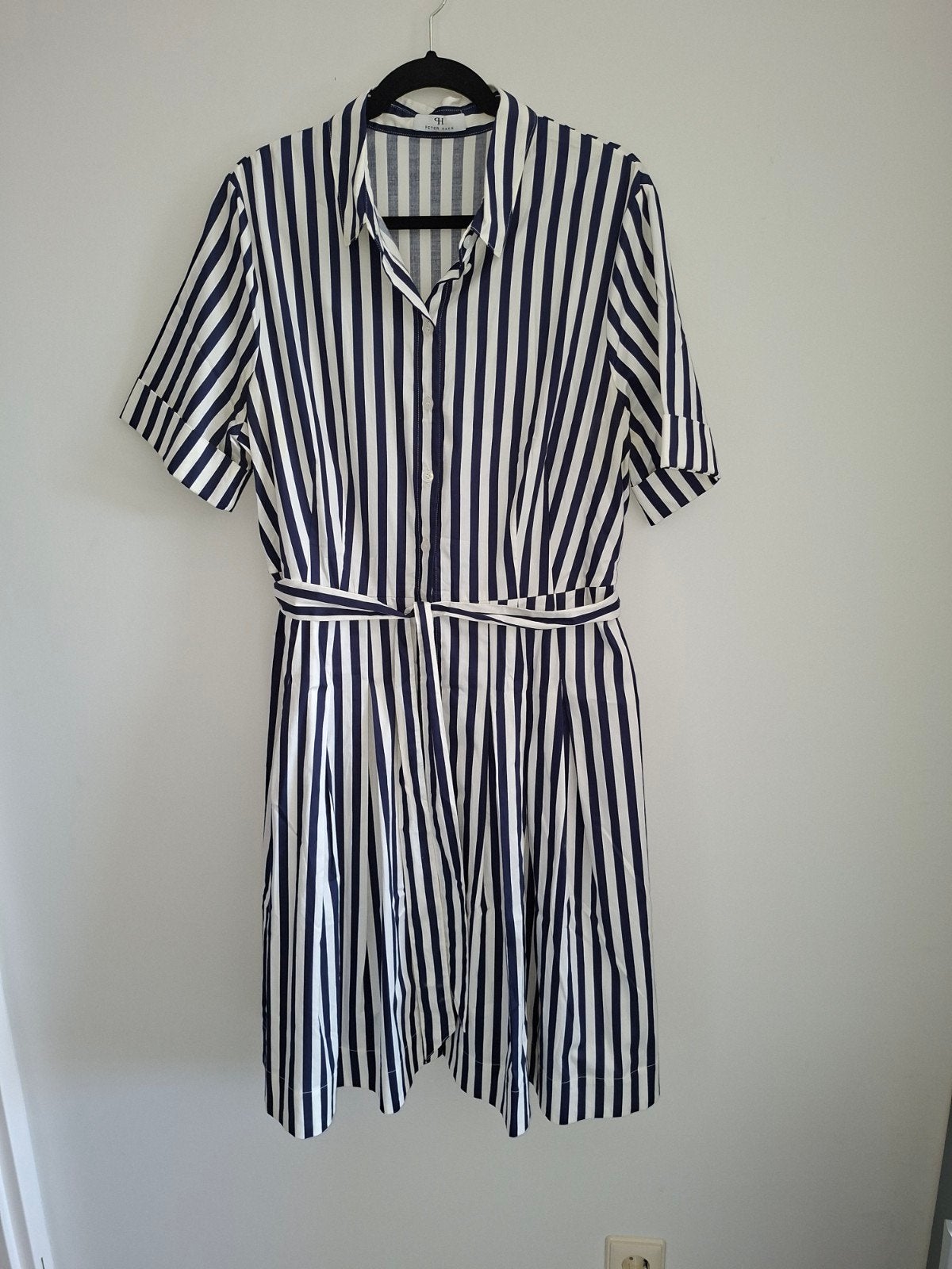 Mooie zomerjurk van Peter Hahn. Maat 46, Kleding | Dames, Jurken, Blauw, Maat 46/48 (XL) of groter, Nieuw, Ophalen of Verzenden