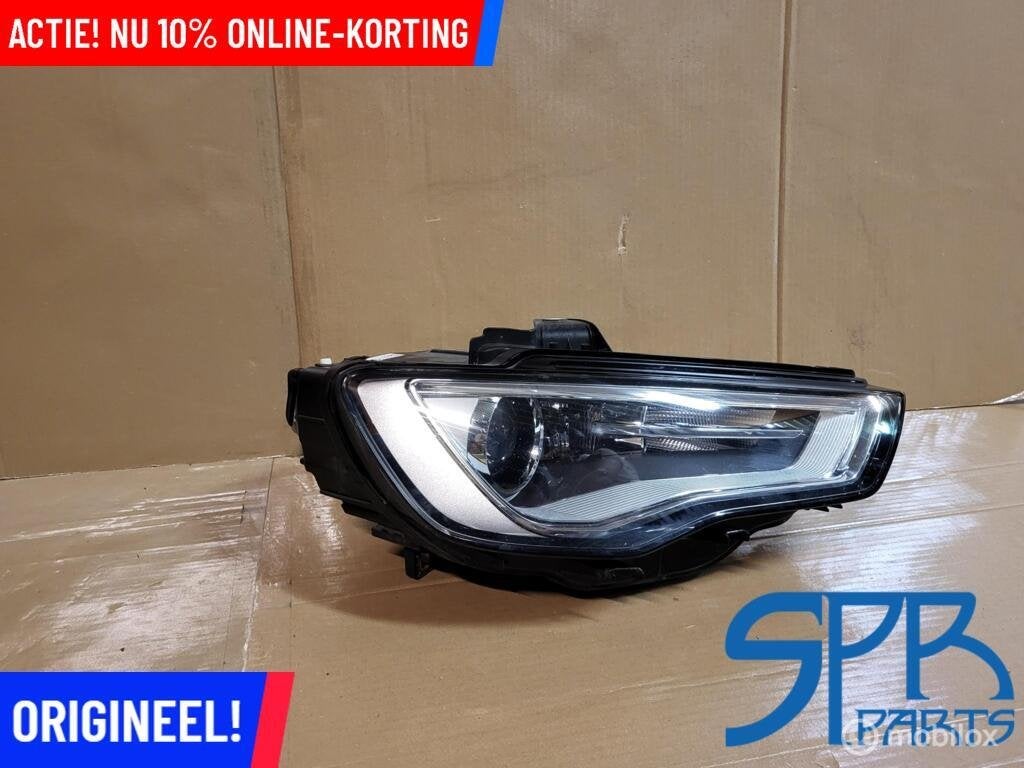 AUDI A3 8V BI-XENON LED KOPLAMP RECHTS 2012-2016 RECHTER D3S, Gebruikt, AUDI, Audi, Ophalen of Verzenden