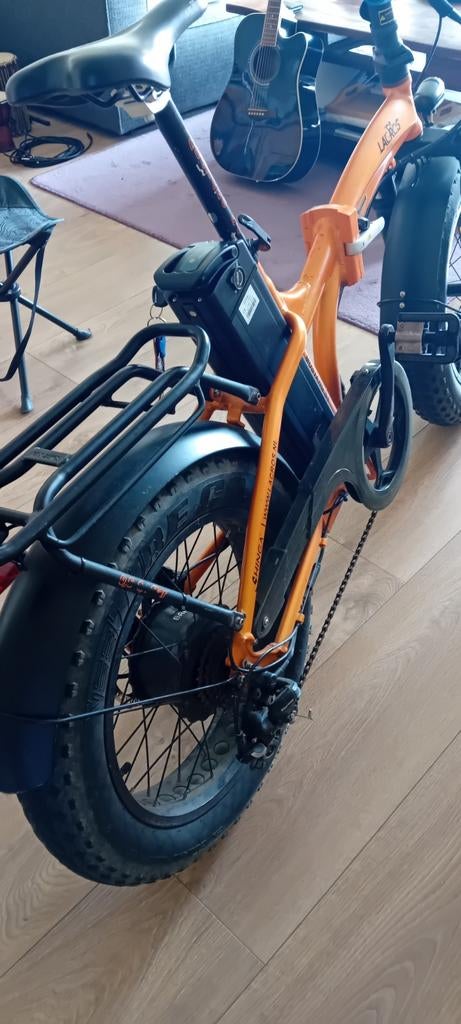 Lacros vouwfiets met nieuwe accu, Ophalen