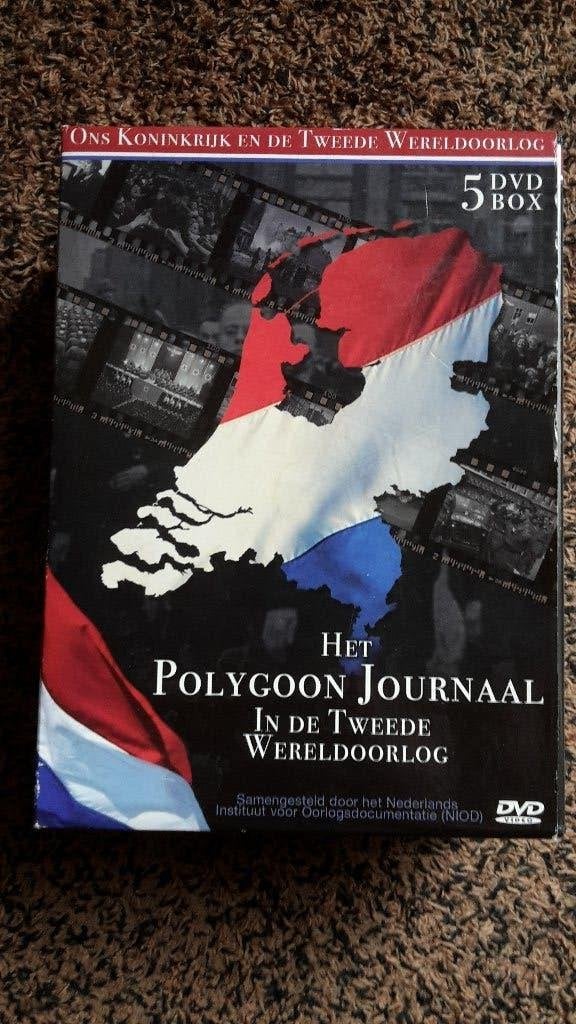DVD box Het Polygoon Journaal in de Tweede Wereldoorlog, Vanaf 12 jaar, Ophalen of Verzenden, Gebruikt, Oorlog of Misdaad