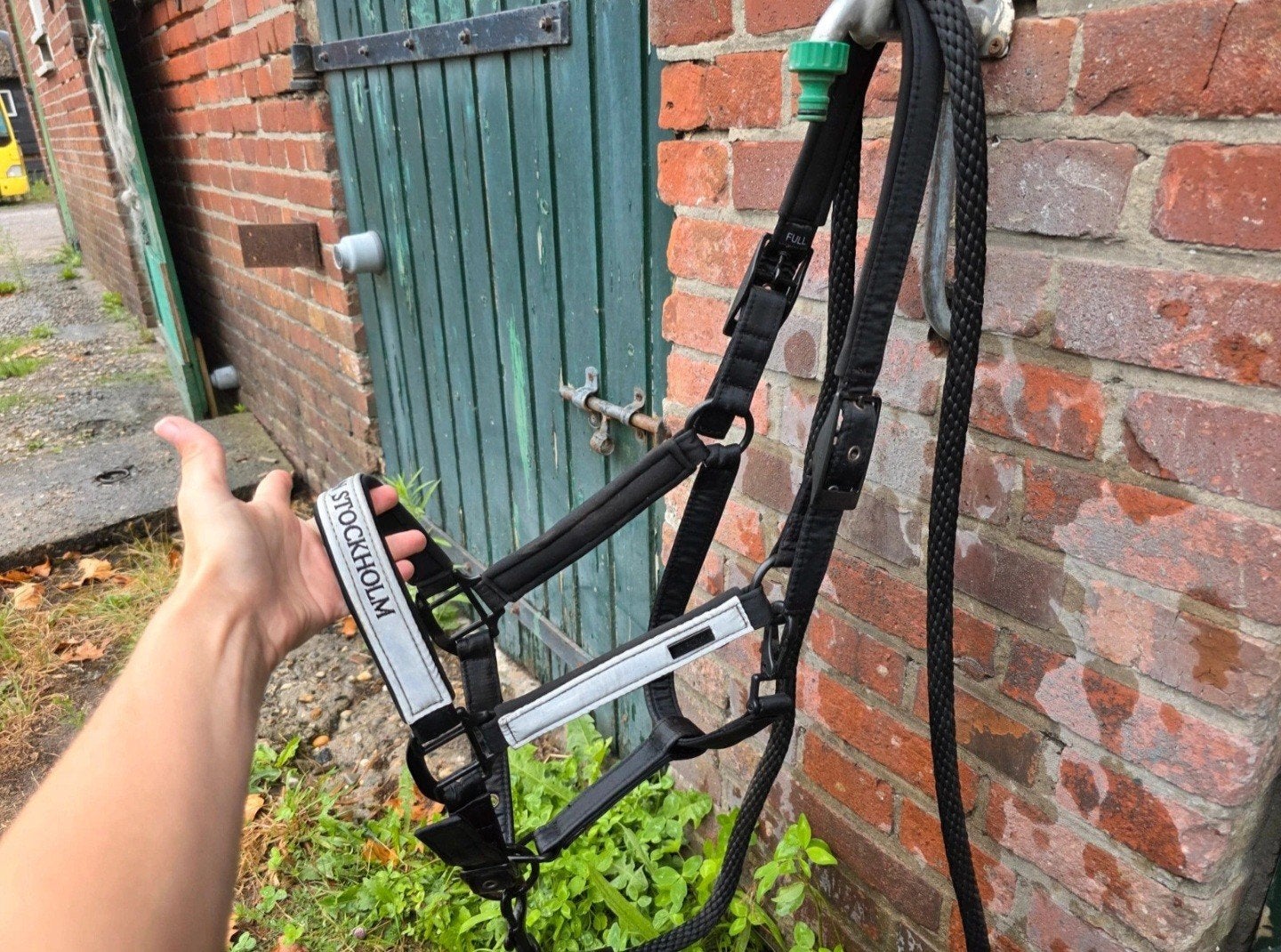 Equestrian Stockholm halster met touw full, Ophalen of Verzenden, Halster, Full, Inclusief touw