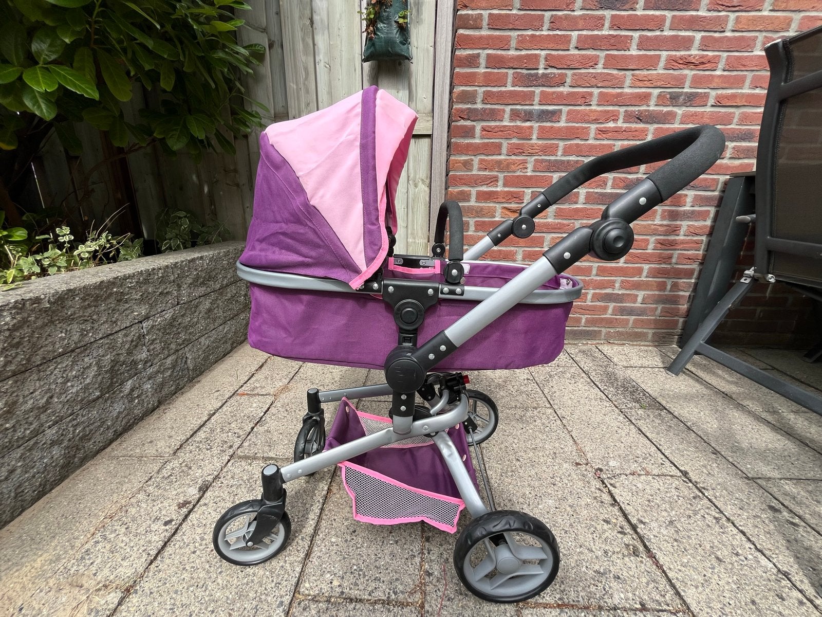 Bandits and Angels Purple Angel 2in1 poppenwagen, Kinderen en Baby's, Speelgoed | Poppen, Ophalen, Gebruikt, Overige typen
