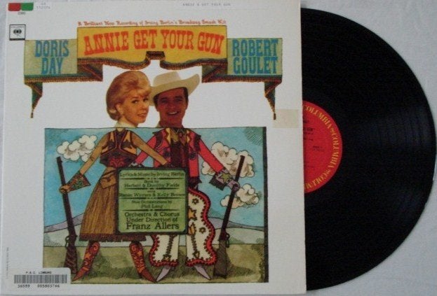 Annie get your gun - Doris Day - Robert Goulet, Ophalen of Verzenden, Zo goed als nieuw, 12 inch, LP