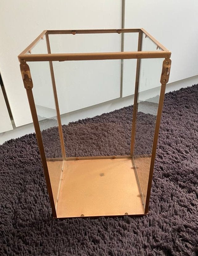 Design Windlicht, staand of hangend, 22x22x36cm hoog, nieuw, Huis en Inrichting, Woonaccessoires | Kandelaars en Kaarsen, Windlicht