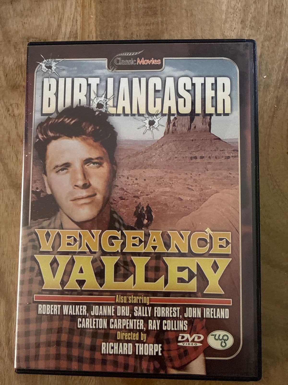 Vengeance Valley - Burt Lancaster (DVD), Cd's en Dvd's, Nederlands, Ophalen of Verzenden, Vanaf 12 jaar, Inclusief doosje