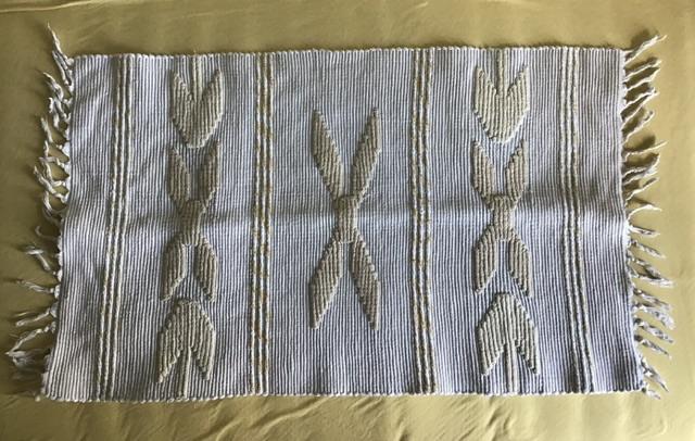 stevige badmat, beige/geel, 57 x 90 cm, kan nog jaren mee, Ophalen, Zo goed als nieuw, Beige, Badmat