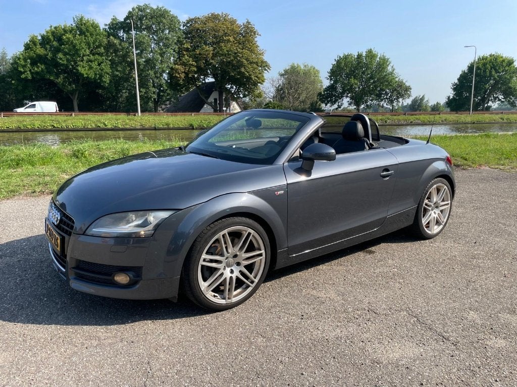 Audi TT 3.2 V6 Q Roadster 184KW S-tr 2007, Automaat, TT, Zwart, 3189 cc