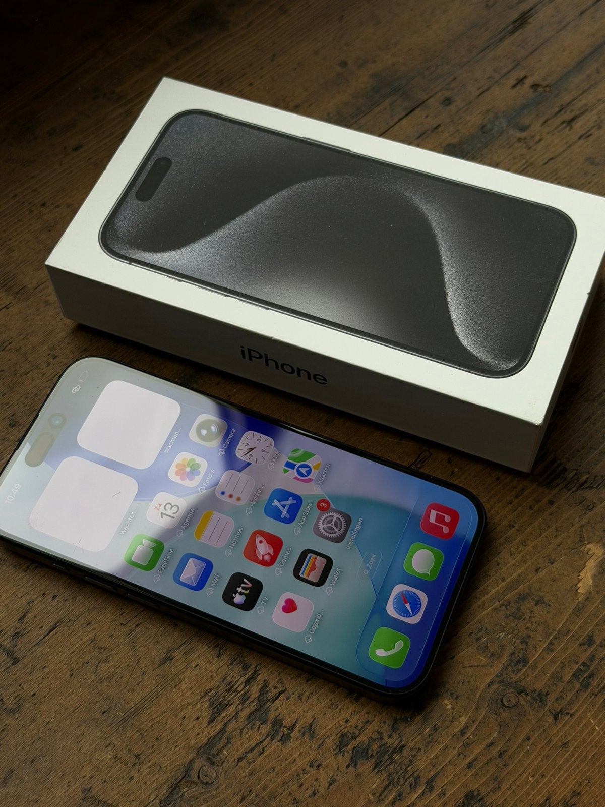 Apple iphone 15 pro 512 GB, Telecommunicatie, Mobiele telefoons | Apple iPhone, Ophalen, 512 GB, Zwart, Zo goed als nieuw