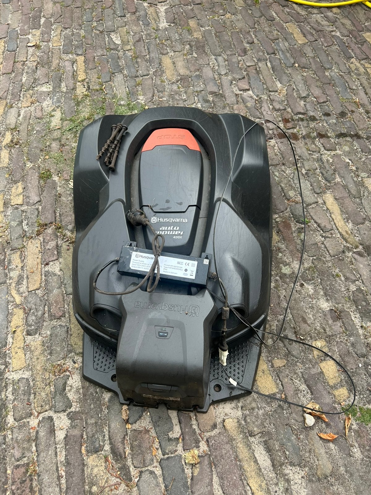 Goede husqvarna 430x compleet met laadstation, Ophalen of Verzenden, Gebruikt, 20 tot 25 cm