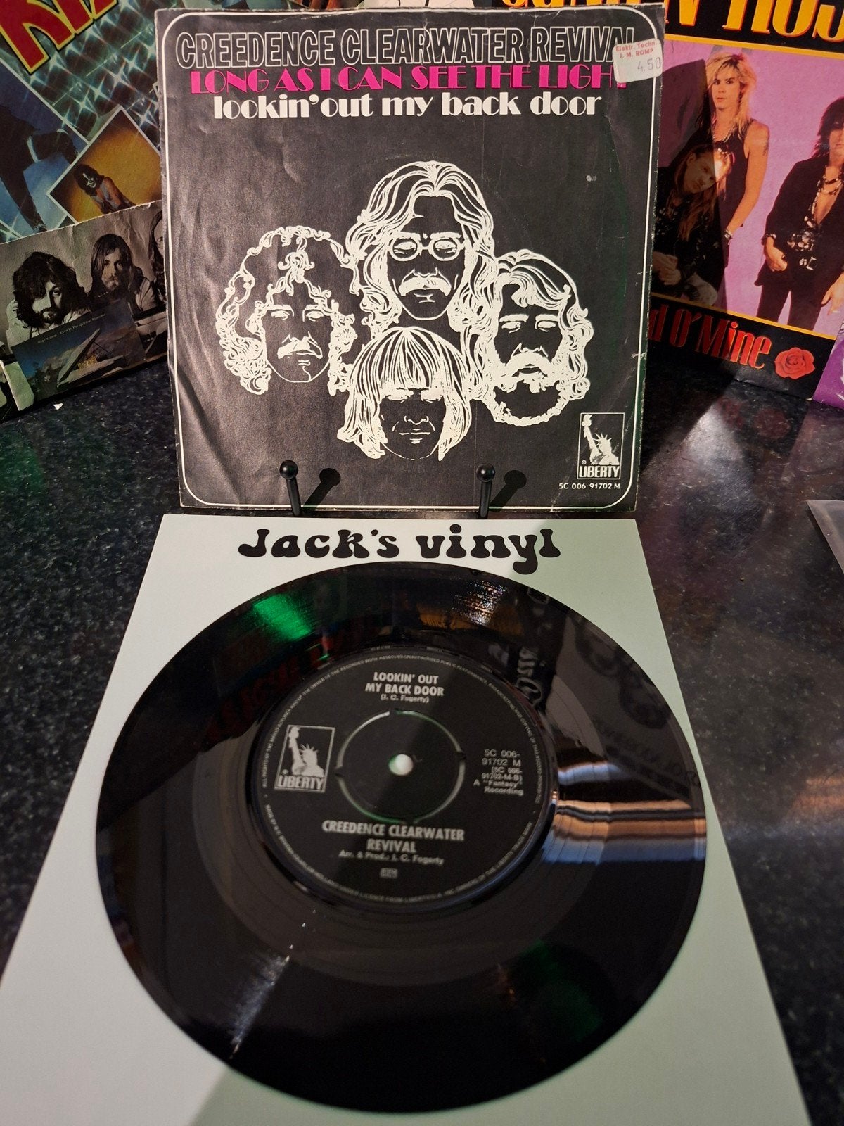 Creedence Clearwater Revival - Lookin' Out My Back Door 1970, Gebruikt, 7 inch, Ophalen of Verzenden, Fotohoes