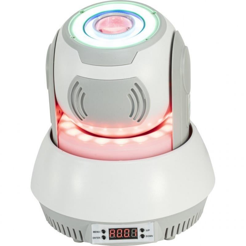 30W RGBW SPOT MOVING HEAD MET 7 GOBOS EN 3 LED RINGEN,, ., Overige typen, Nieuw, Ophalen of Verzenden