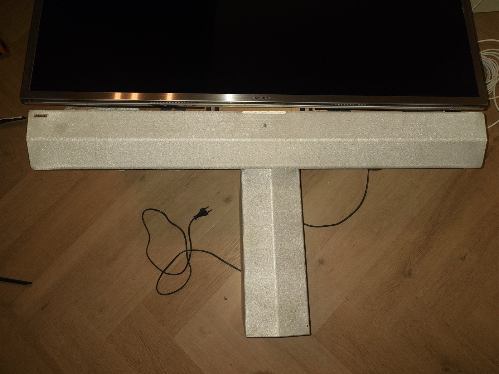 Samsung TV 40 inc soundbar / sub en muurbeugel, 50 Hz, Ophalen of Verzenden, Samsung, 100 cm of meer