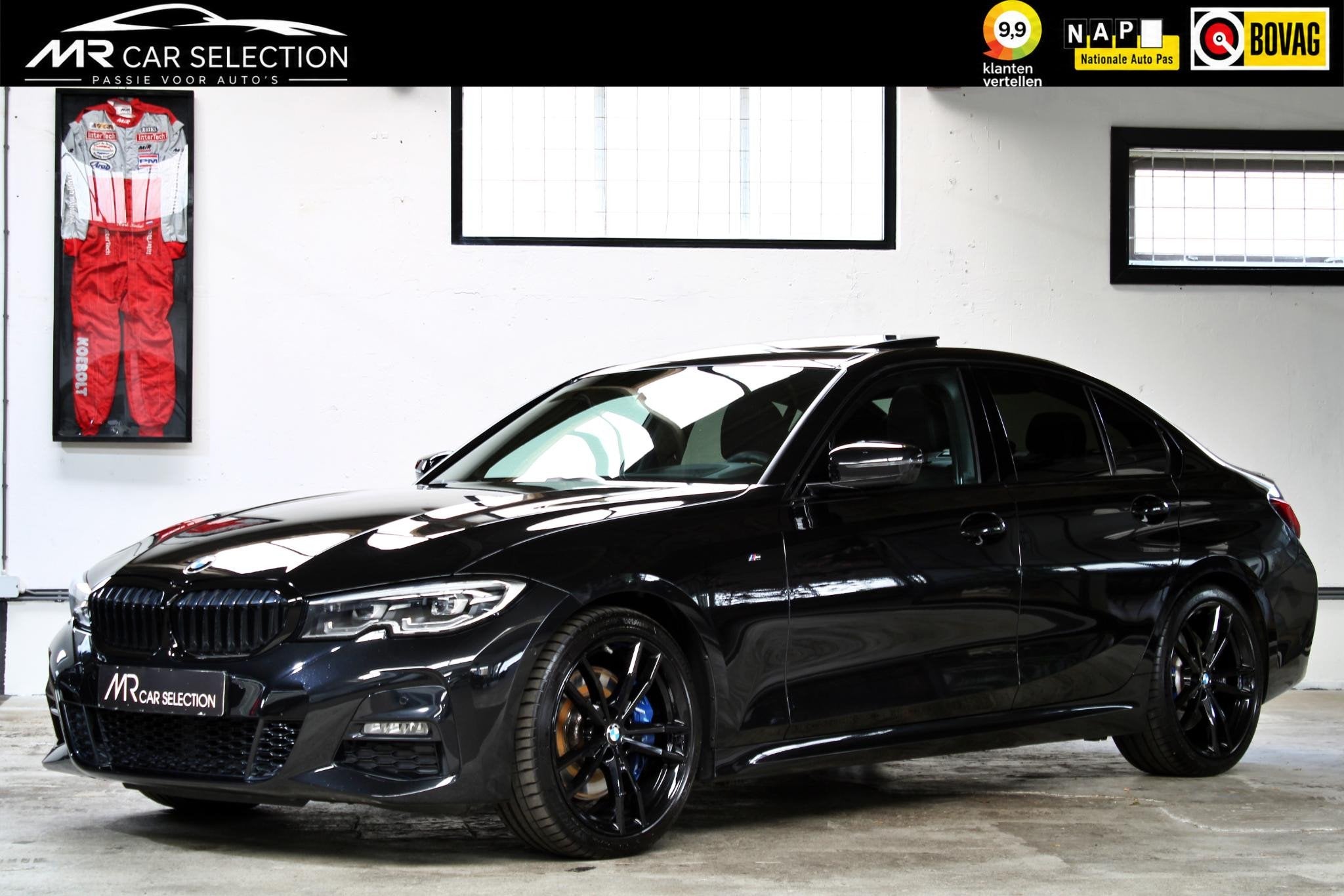 BMW 3-serie 320i High Executive Edition M Sport | Schuifdak, Auto's, Achterwielaandrijving, Gebruikt, 4 cilinders, Met garantie (alle)