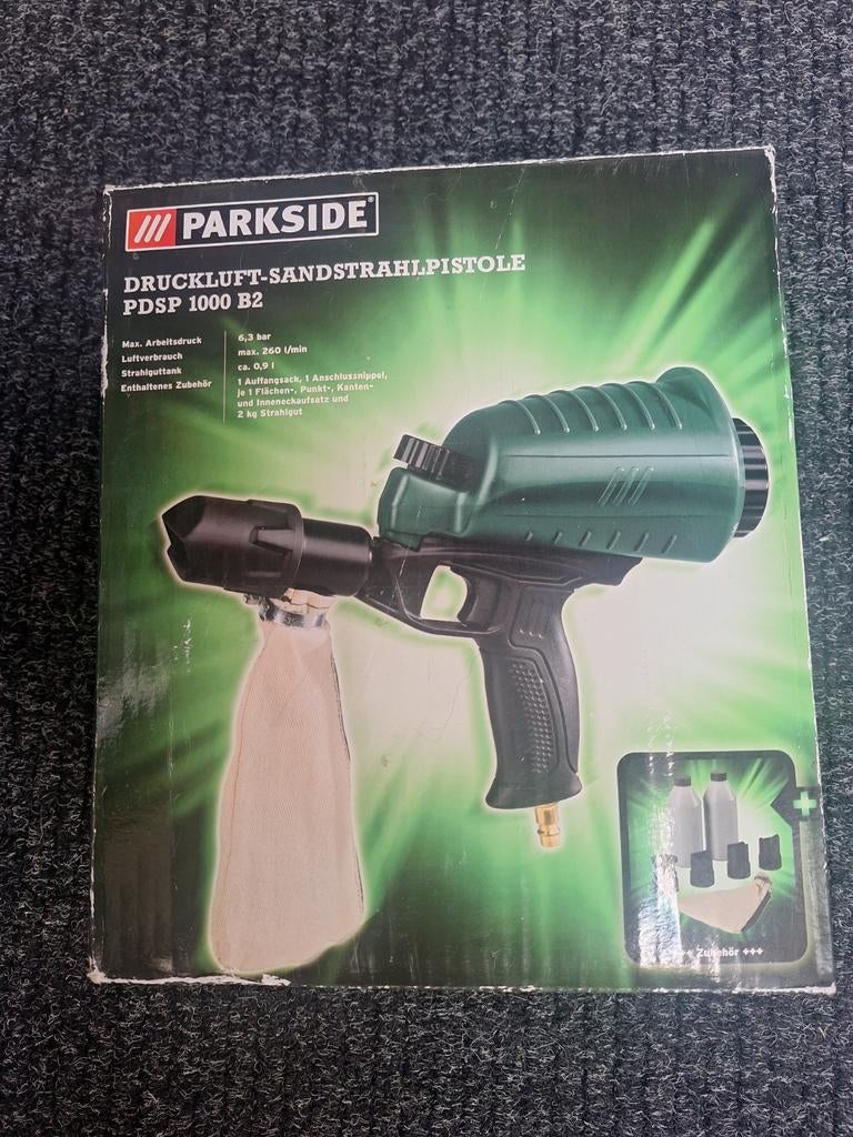 Parkside zandstraalpistool, Ophalen of Verzenden