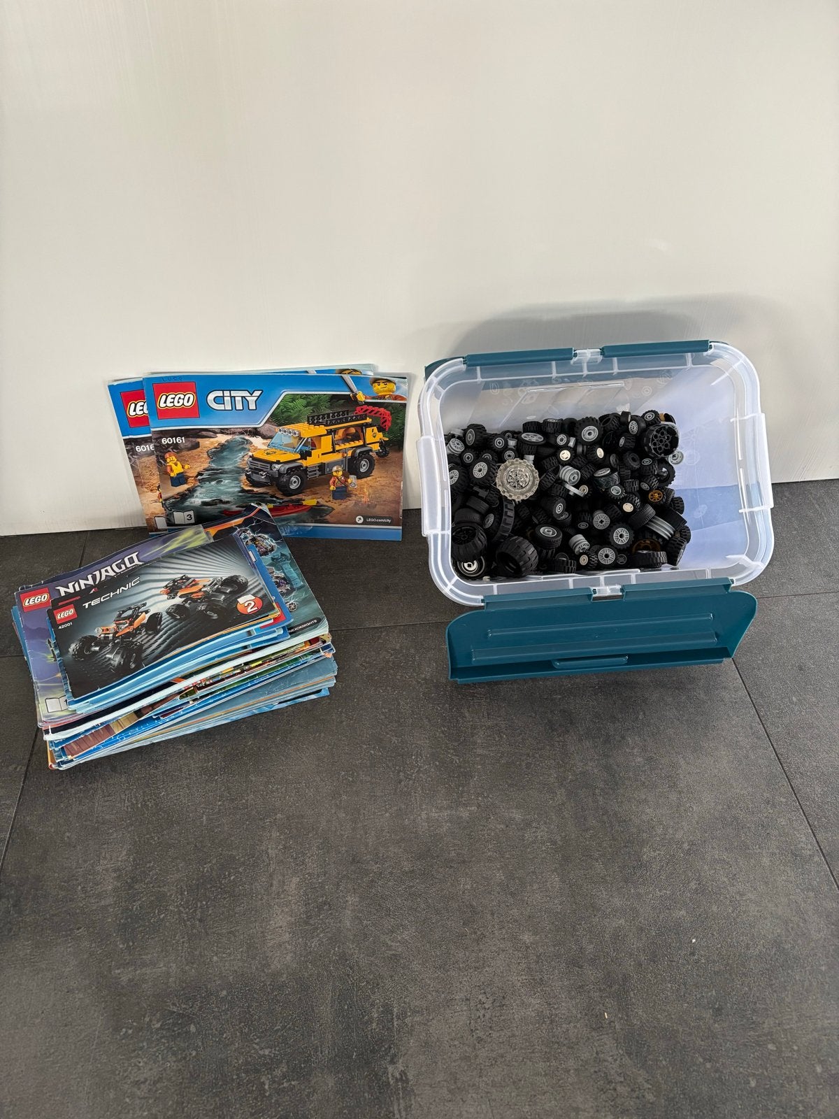 Grote partij Lego: Technic, City, Ninjago, Nexo Knights, Chi, Ophalen, Gebruikt, Overige thema's, Lego