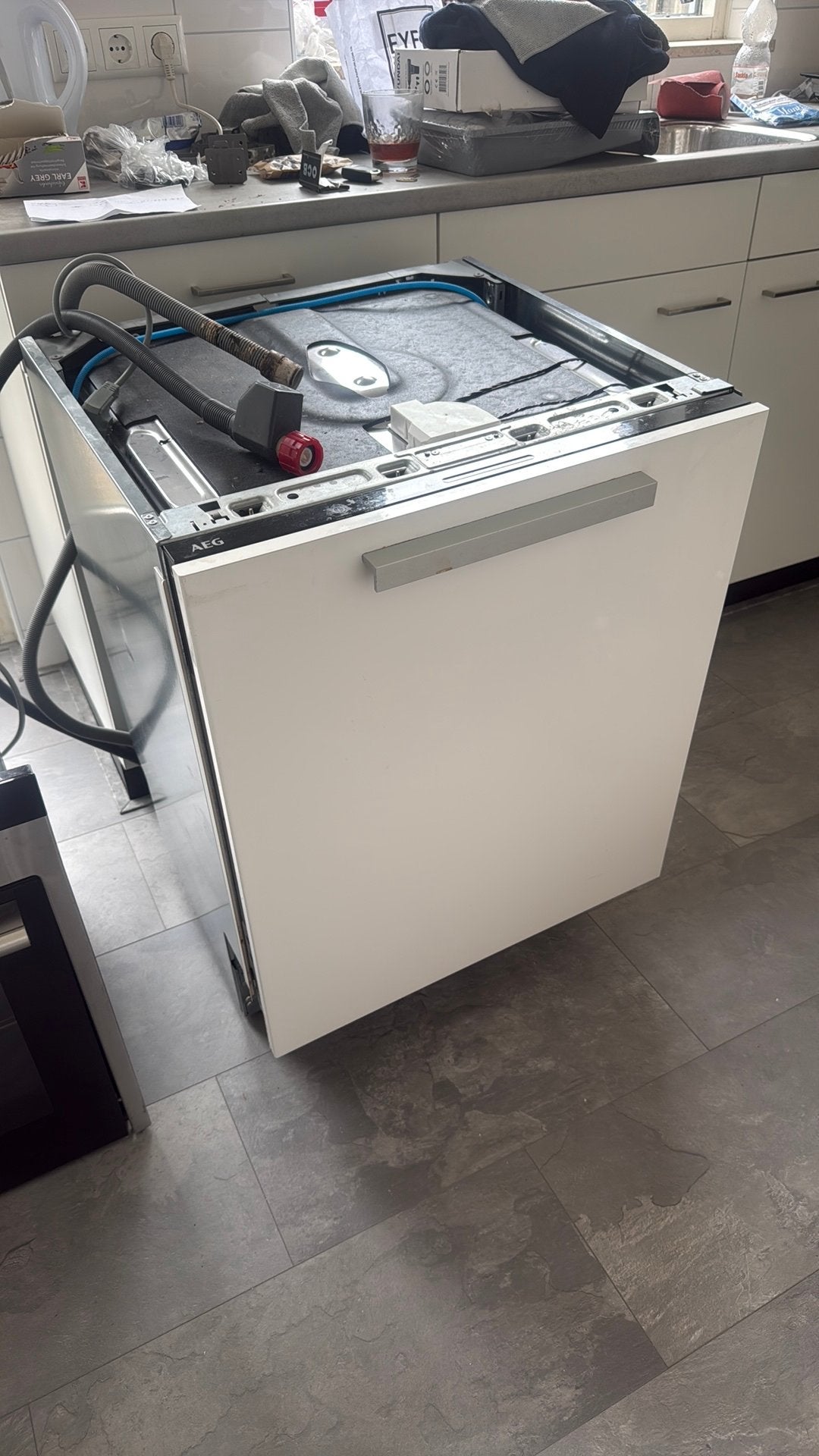 Vaatwasser Aeg, Witgoed en Apparatuur, Ophalen, Gebruikt, Minder dan 85 cm