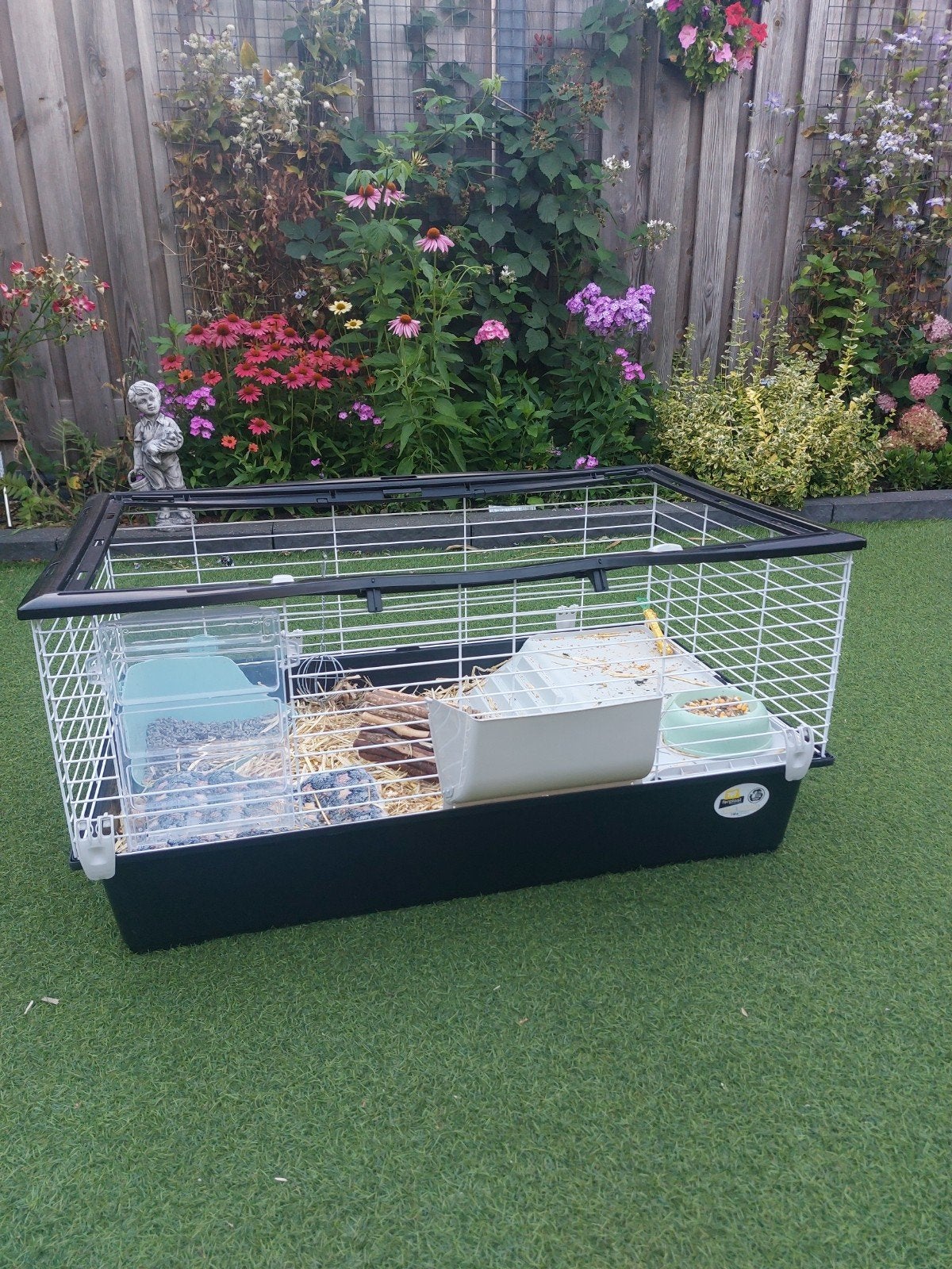 cavia kooi en groot rennetje, Ophalen of Verzenden, Kooi, Cavia, Minder dan 60 cm