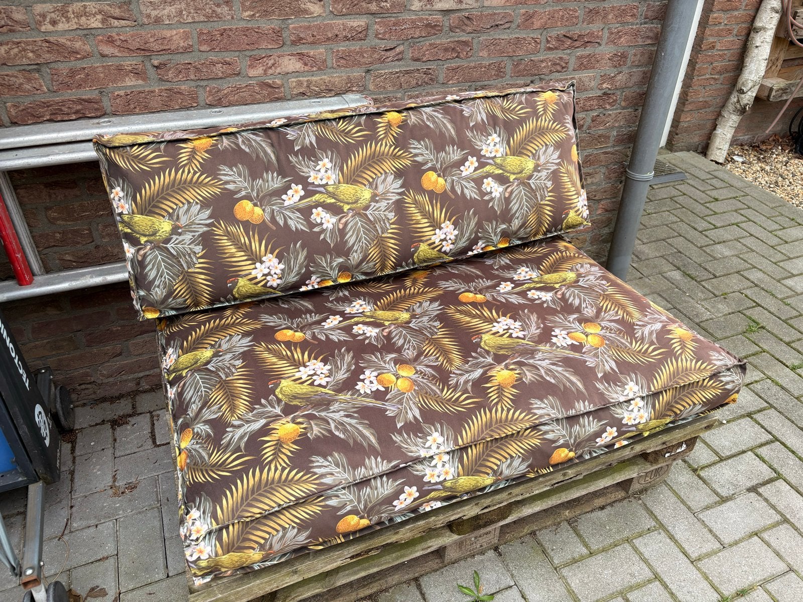 Karwei Kussenset Tropisch, Ophalen of Verzenden, Gebruikt