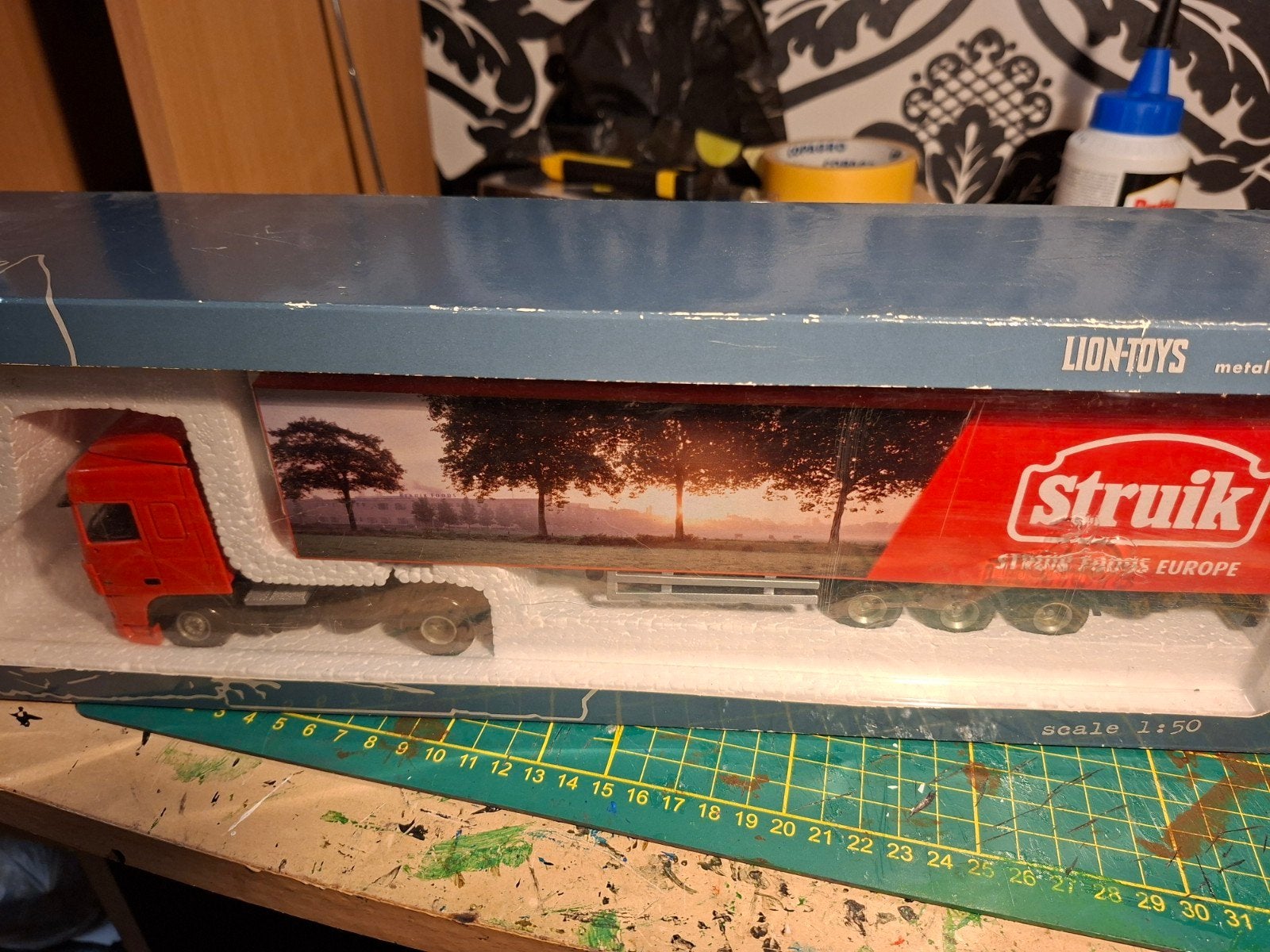 miniatuur vrachtwagens