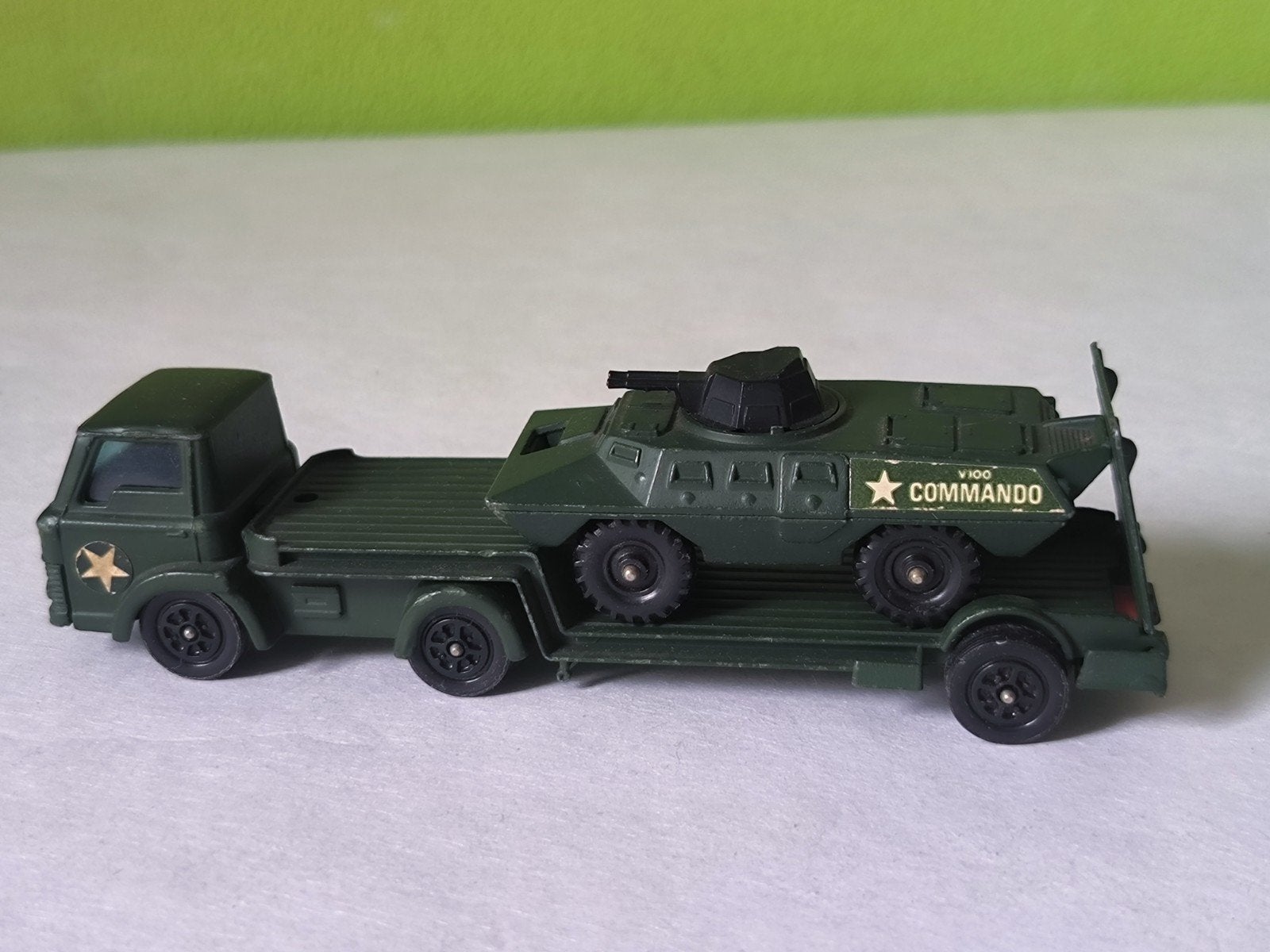Vintage Dinky Toys & Corgi Juniors Militair Voertuigen Set, Ophalen of Verzenden, Gebruikt