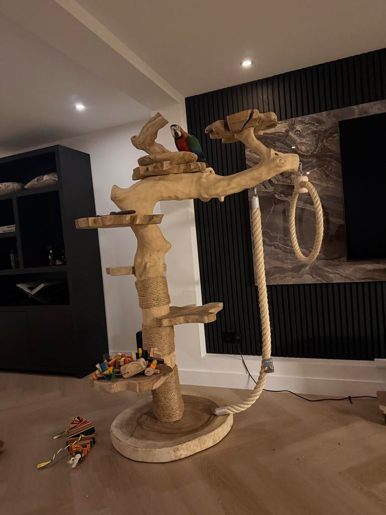Nieuwe java boom / cat tree, Dieren en Toebehoren, Ophalen of Verzenden, Nieuw, Kooi-accessoires
