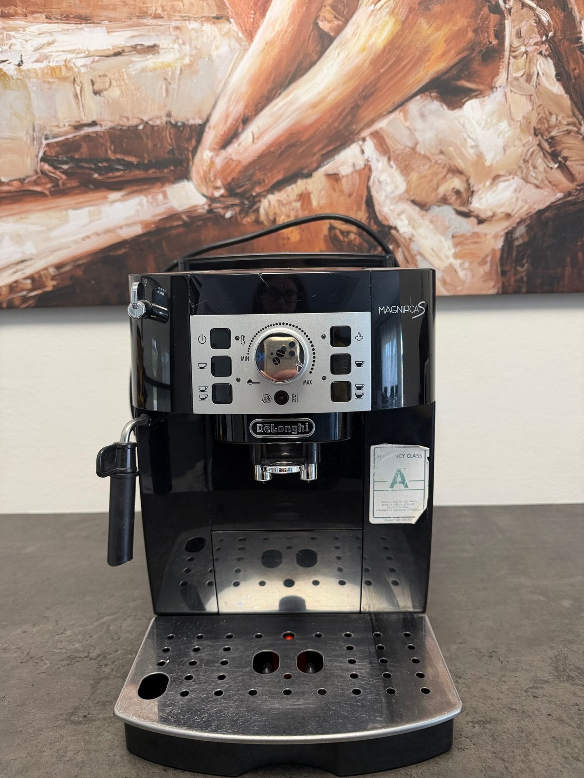 DeLonghi Magnifica S Espresso Apparaat - Zwart, Ophalen, Afneembaar waterreservoir, Gebruikt, Espresso apparaat