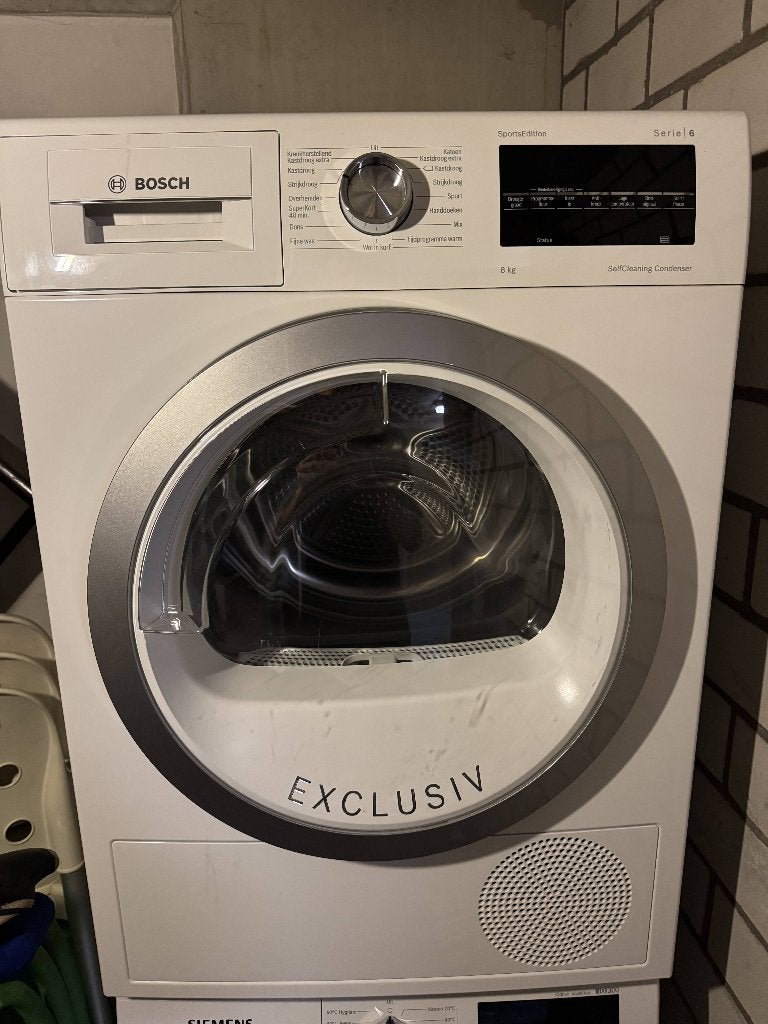 Bosch Serie 6 warmtepompdroger 8kg A++, Gebruikt, 8 tot 10 kg, Ophalen of Verzenden, Voorlader