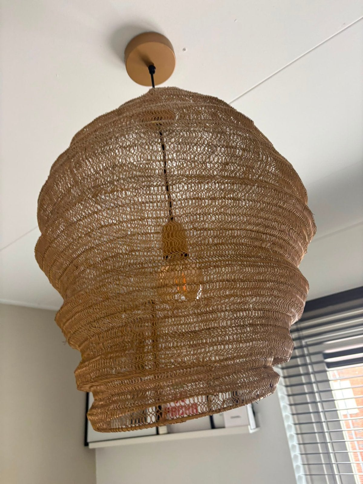 Gouden draad lamp, Ophalen, Zo goed als nieuw