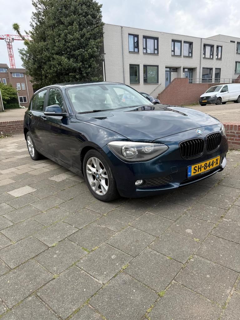 BMW 1-Serie 2.0 118D 5DR 2012 Blauw, Auto's, 1-Serie, 1995 cc, 4 cilinders, Blauw