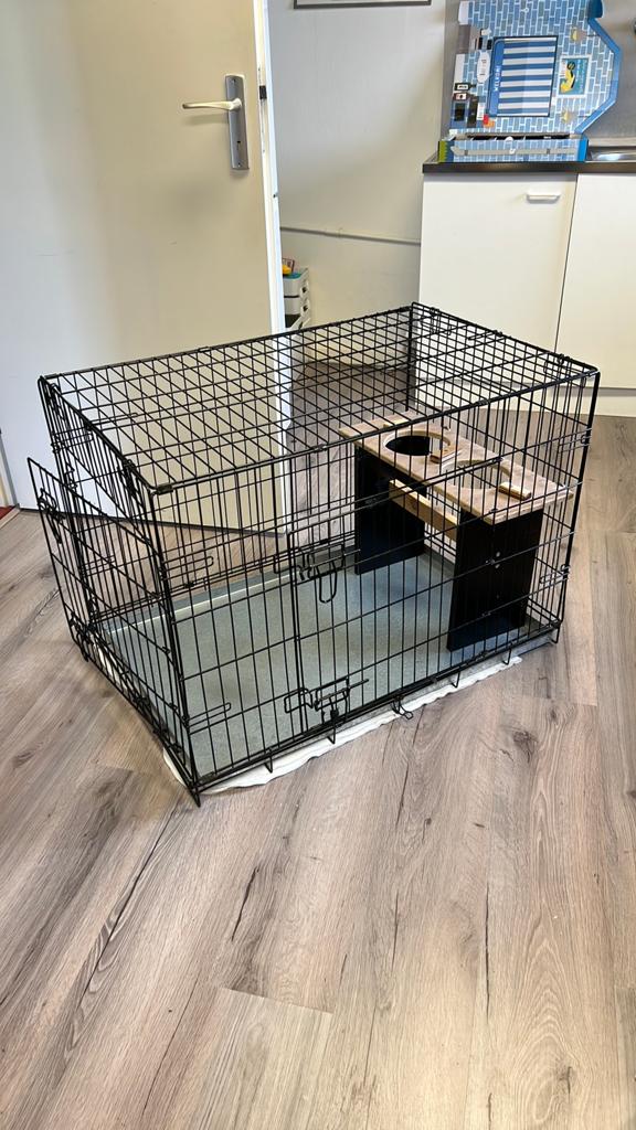 Hondenbench 90x65x60, Ophalen, Gebruikt, 65 tot 100 cm, Hondenhok
