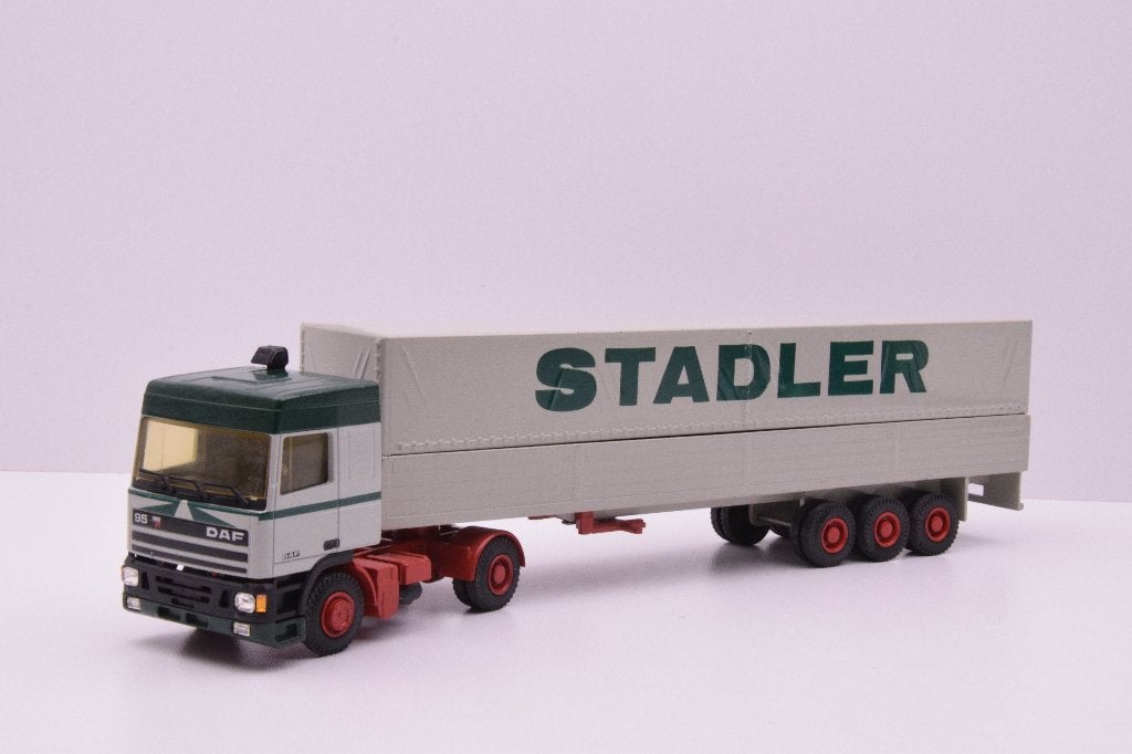 DAF 95  '' Stadler transport ''  Lion car, Ophalen of Verzenden, Gebruikt, Bus of Vrachtwagen, Lion Toys