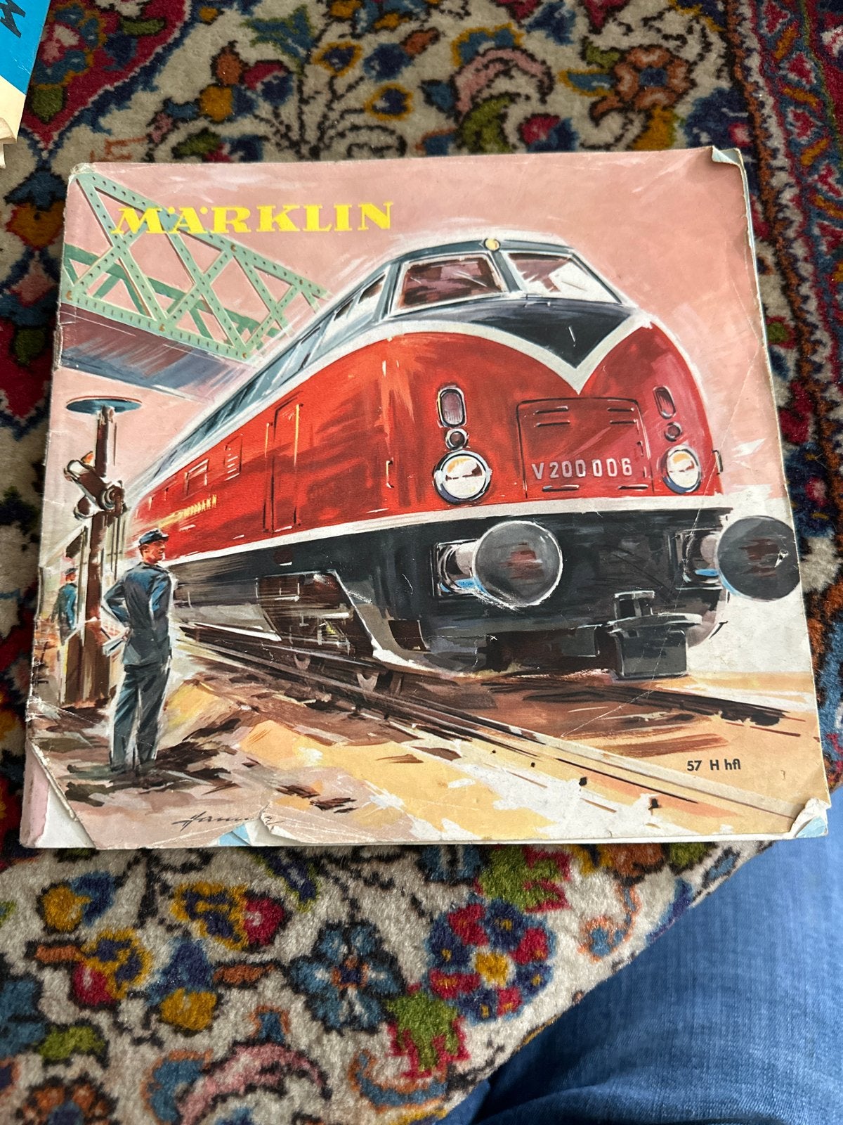 Märklin Catalogus 1957 H0 - Zeldzaam en in goede staat, Ophalen of Verzenden, Gebruikt, Boek, Tijdschrift of Catalogus, Märklin