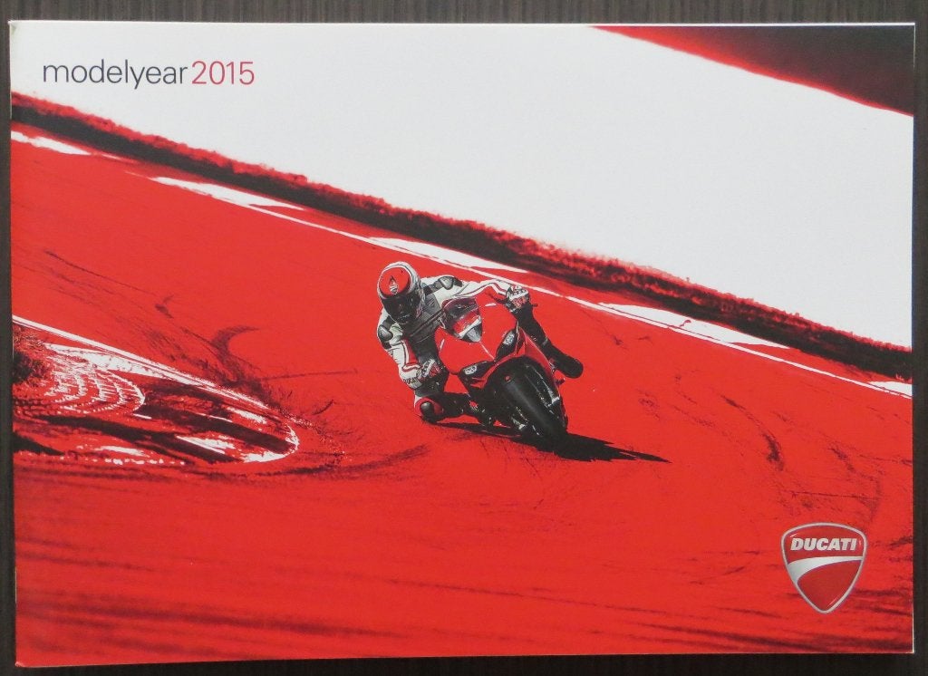 Brochure alle Ducati modellen 2015 - 60 blz (nieuw), Verzenden, Ducati