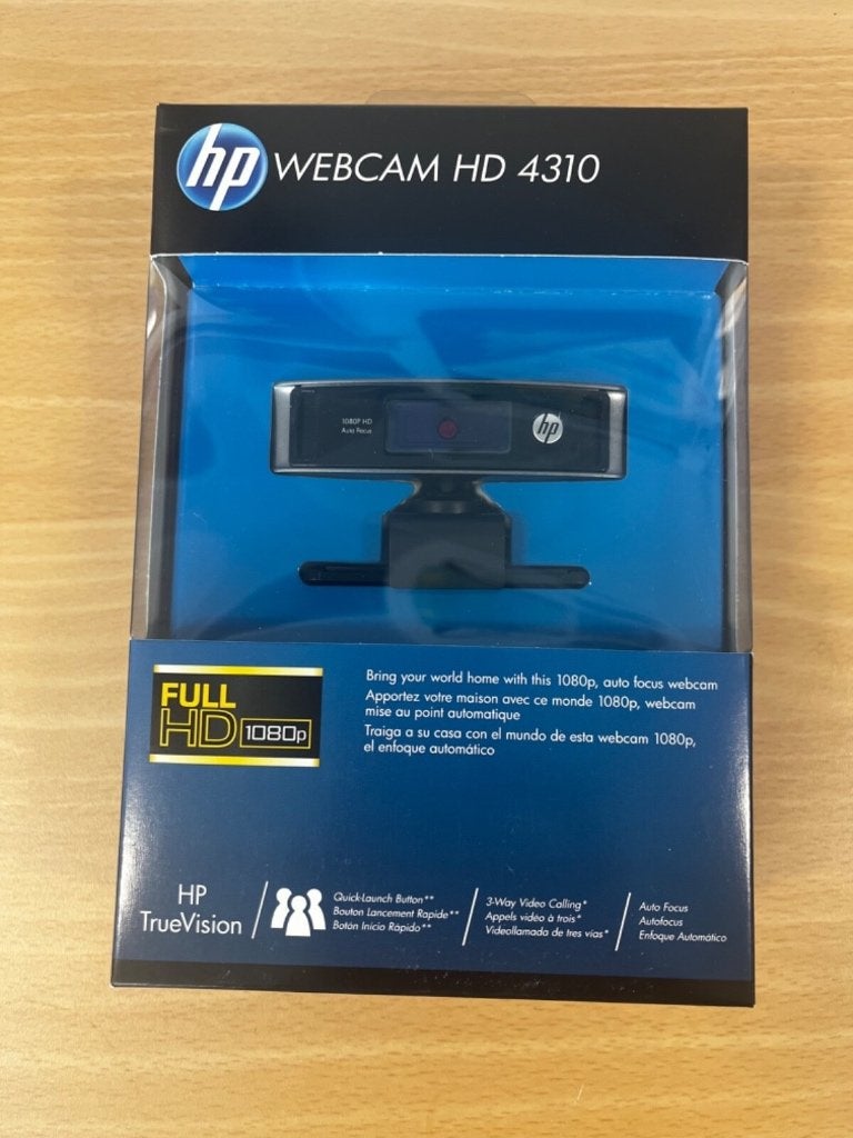 HP webcam HD 4310, Computers en Software, MacOS, HP, Logitech, Nieuw, Ophalen of Verzenden