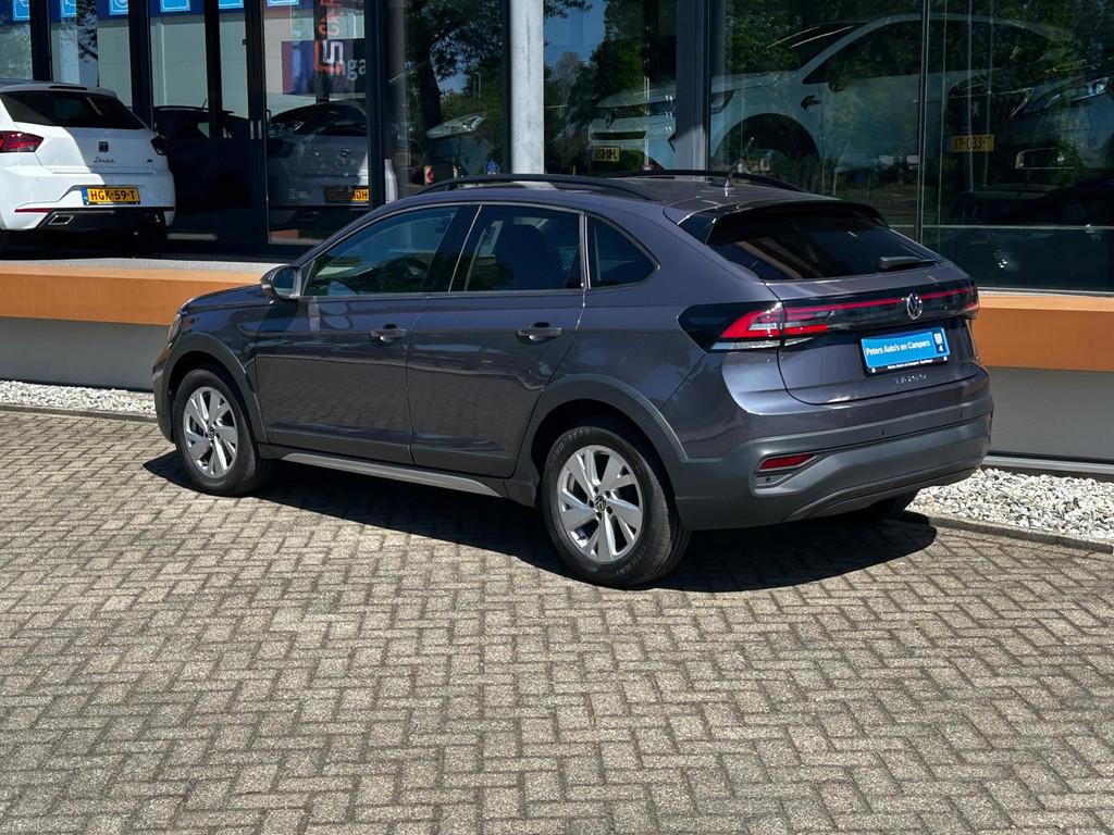 Volkswagen Taigo 1.0 TSi 95pk|Led|Cruise Adaptief|Parkeersen, Stof, Gebruikt, Zwart, Blauw
