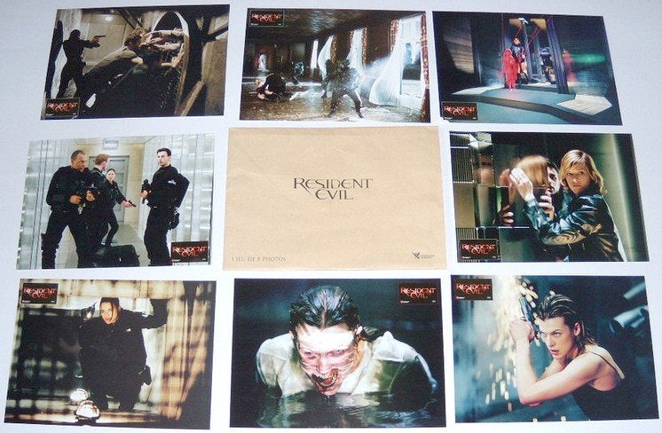 RESIDENT   EVIL      filmfotoset., Verzenden, Nieuw, A4 of kleiner, Film en Tv