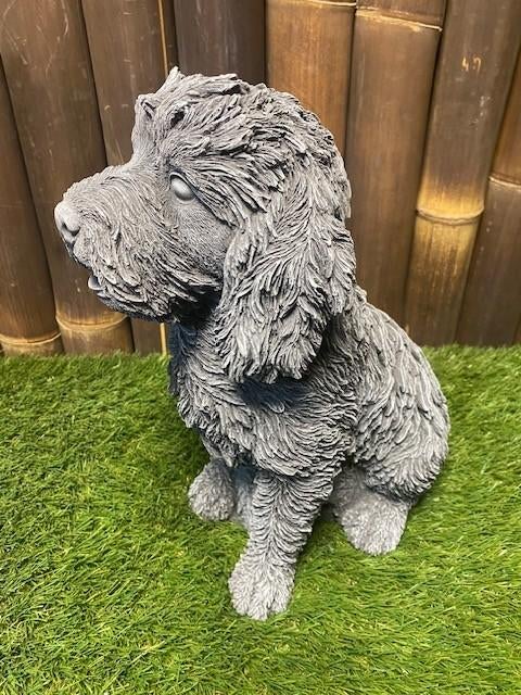 Labradoodle, Ophalen, Nieuw, Beton, Dierenbeeld