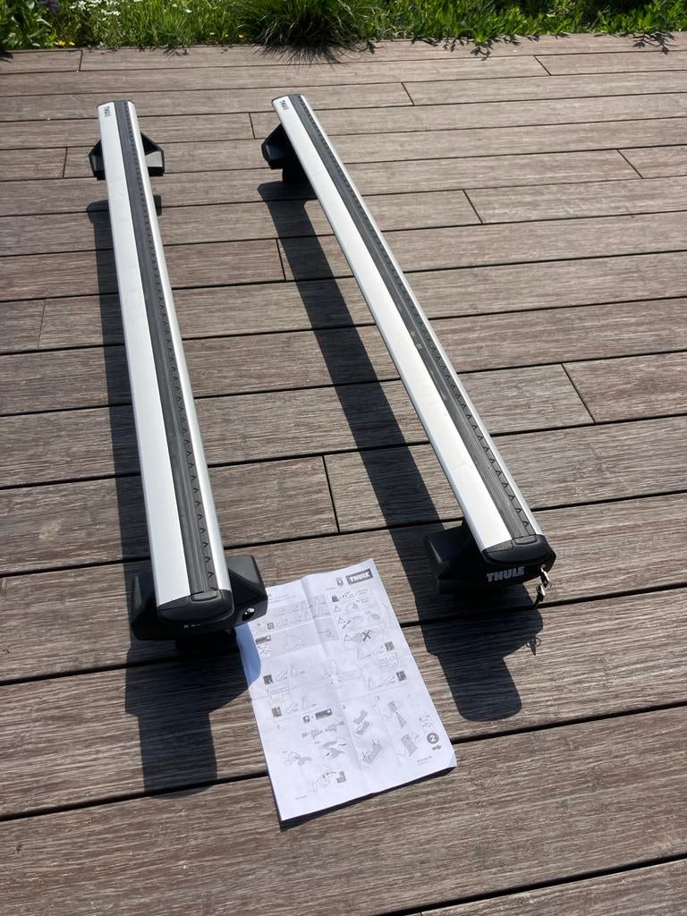Thule WingBar Evo dakdragers voor Kia Niro/Hyundai Kona, Auto diversen, Dakdragers, Ophalen, Zo goed als nieuw