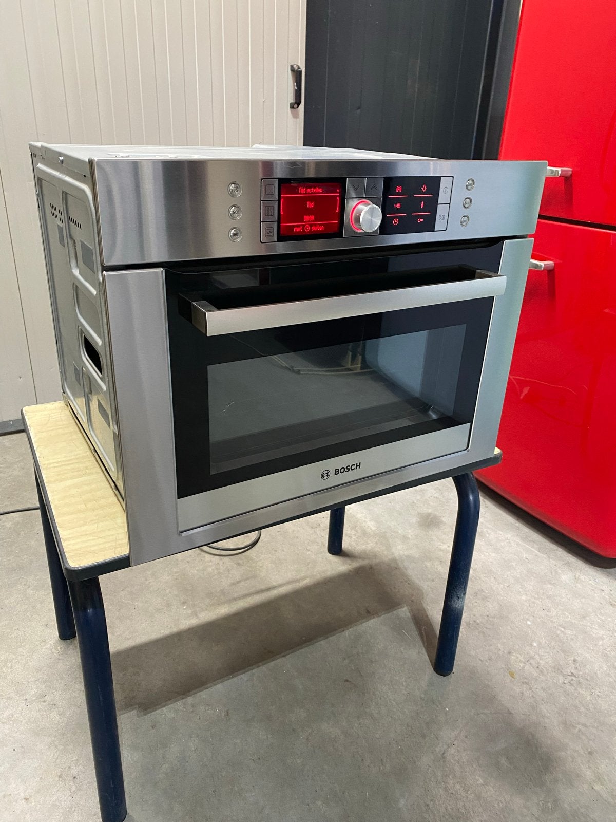 Bosch Inbouw Combi-oven met Magnetronfunctie, 45 tot 50 cm, Bella, Hete lucht, Inbouw
