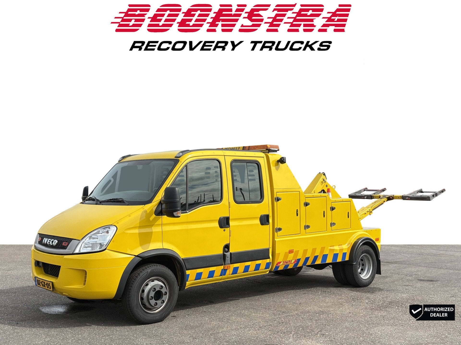 Iveco 65C17D JIGE Doka 7 Persoons Wrecker Remote Cruise Berg, Auto's, Euro 5, Gebruikt, 4 cilinders, Iveco