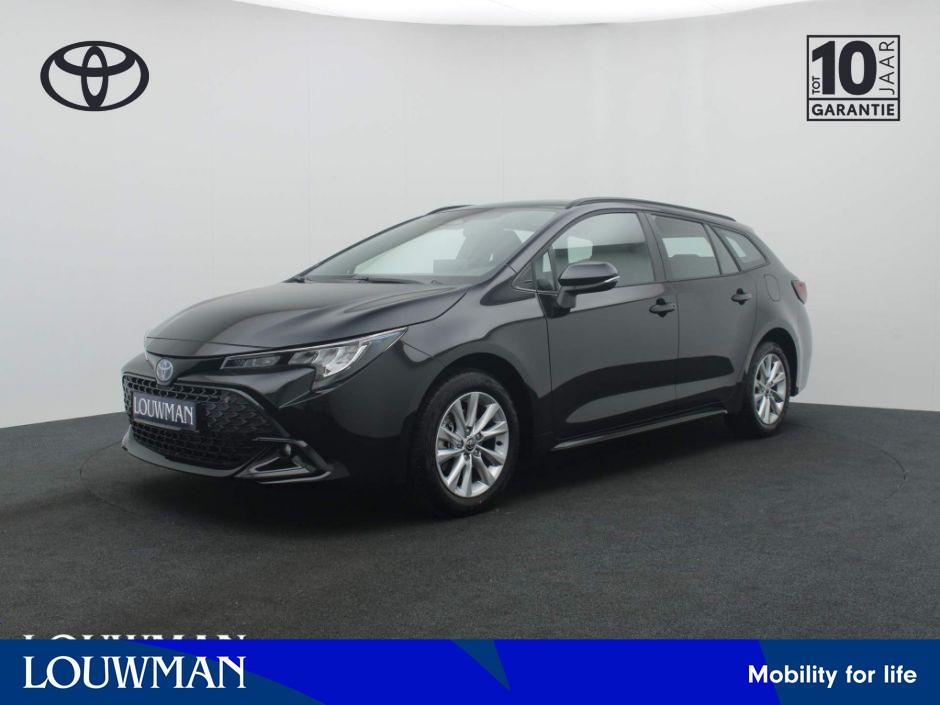 Toyota Corolla Touring Sports Hybrid 140 Active Nieuwe auto, 12 maanden, 4 cilinders, Corolla, Zwart