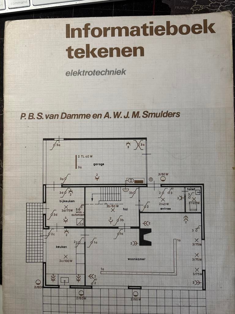 Informatieboek Tekenen Elektrotechniek - PBS van Damme, Boeken, Ophalen of Verzenden, Gelezen, Elektrotechniek