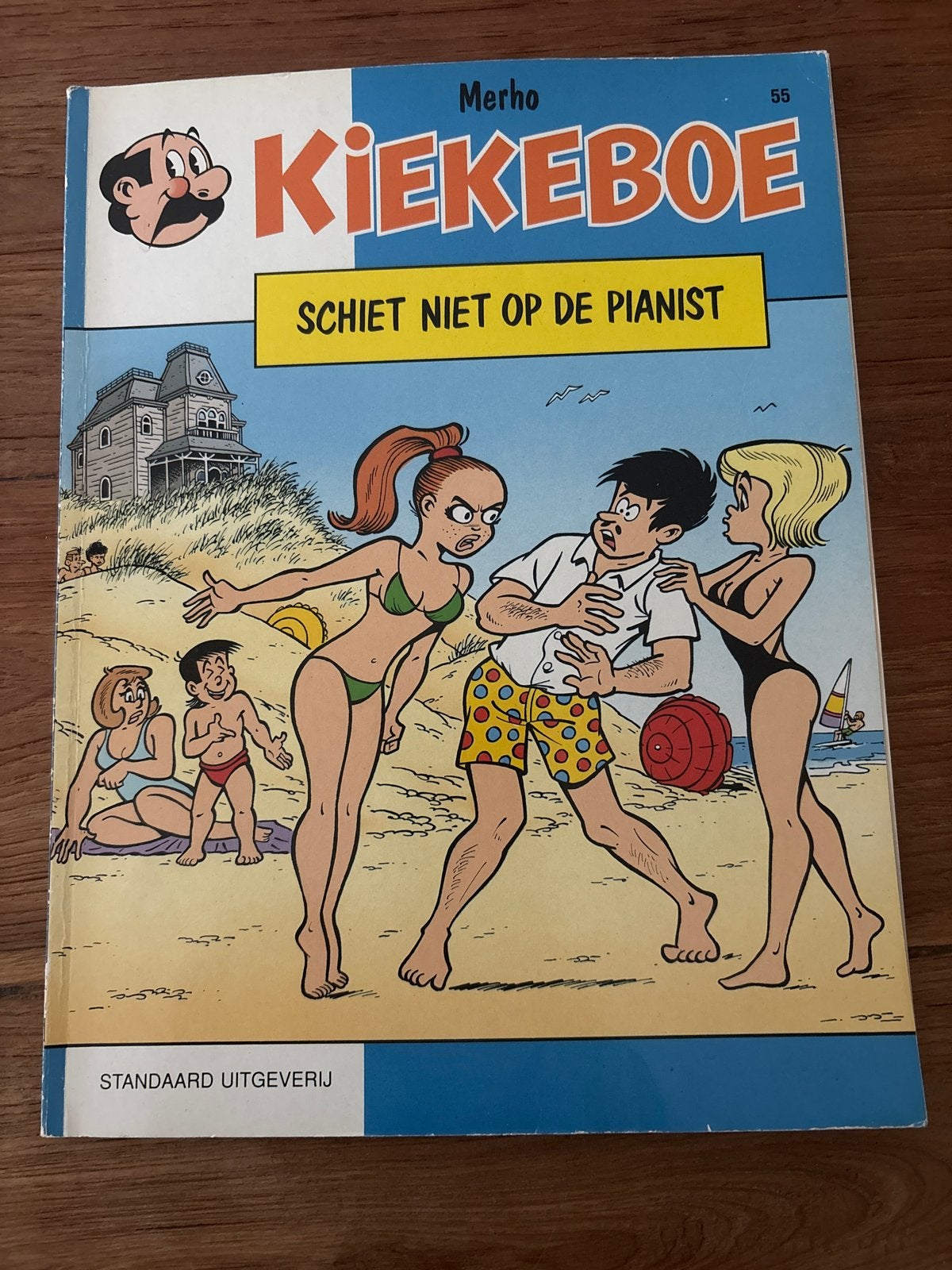 Kiekeboe 55: Schiet niet op de pianist, Eén stripboek, Ophalen of Verzenden, Gelezen