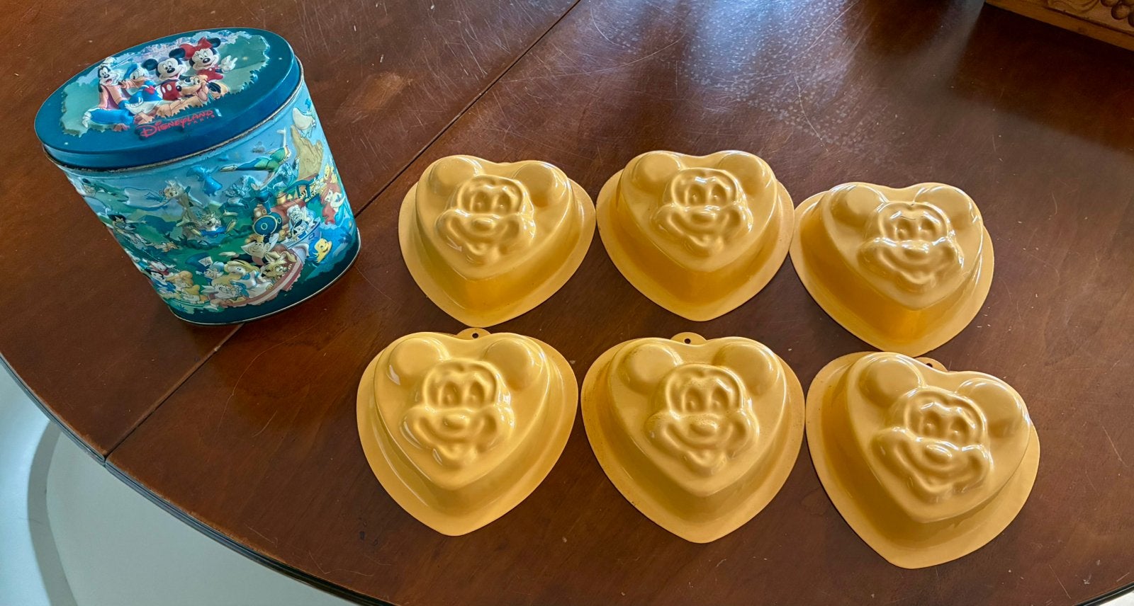 Bakvormen Micky Mouse Disney en blik Disney, Ophalen of Verzenden, Mickey Mouse, Gebruikt